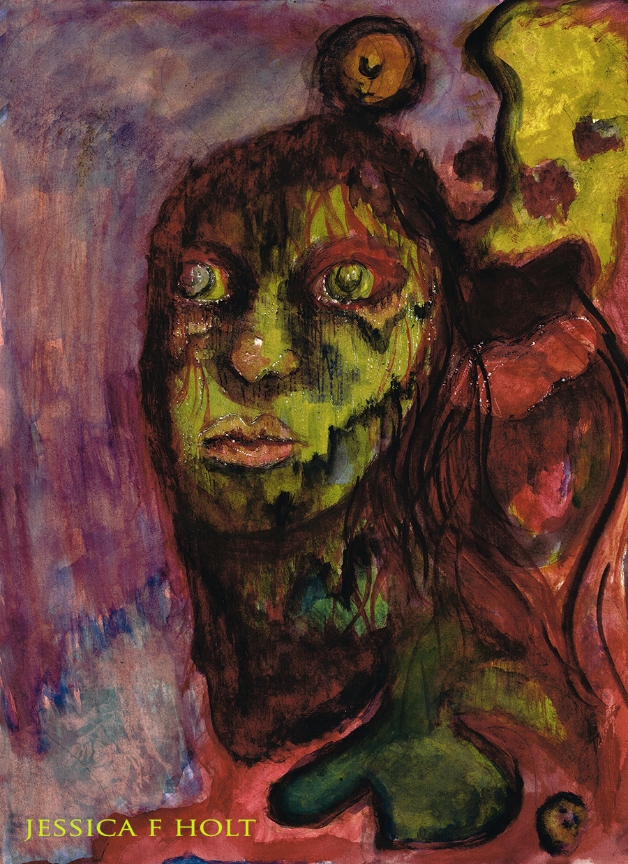 900x1238 Hell Scape Jessica F Holt Online Store Powered By Storenvy - Hellscape Painting