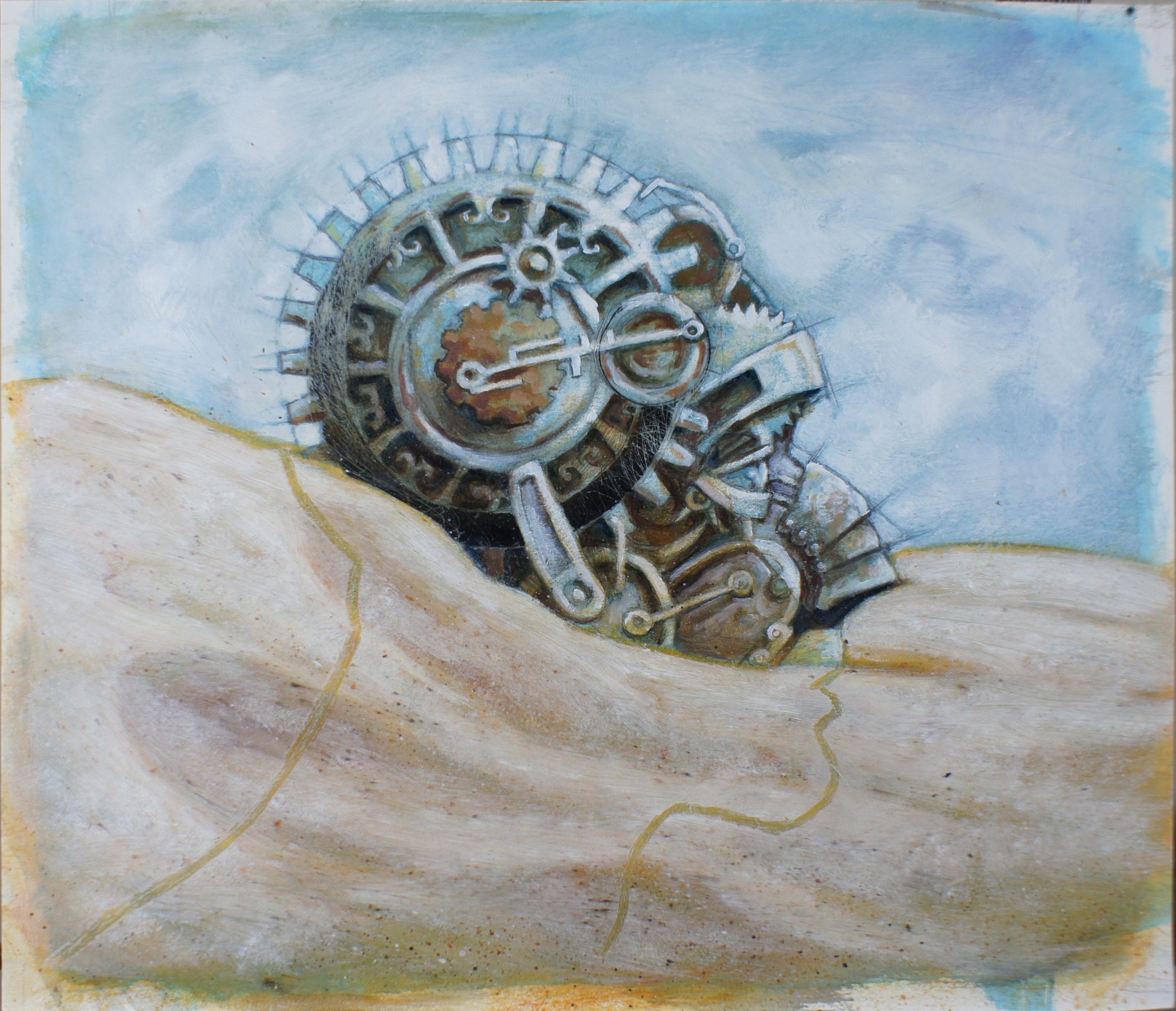 2000x1720 Helm Of Awakening By Adam Rex - Helm Painting