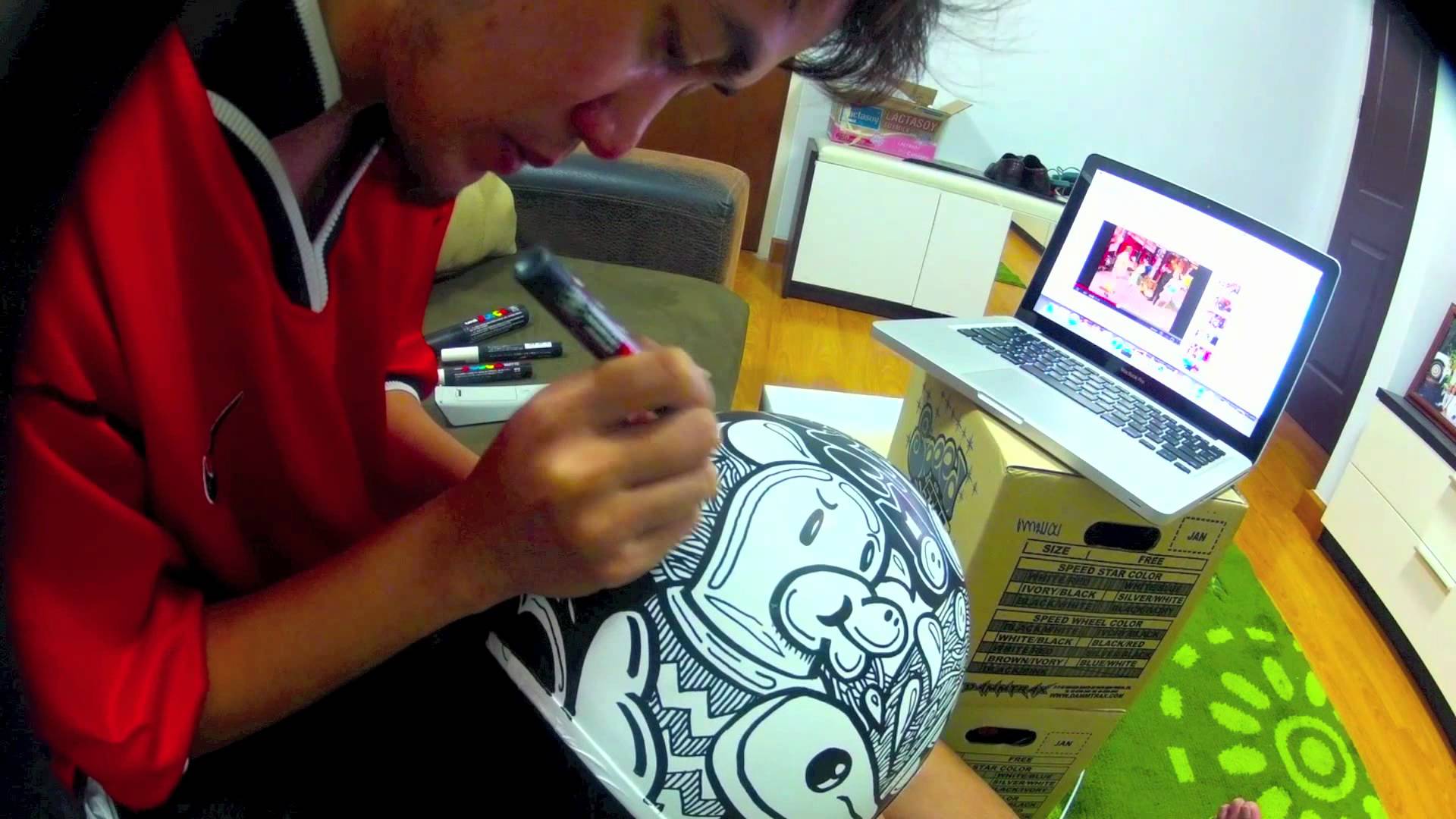 1920x1080 Ppdesign Helmet Painting - Helm Painting