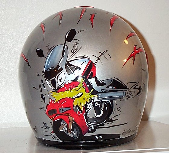 560x506 Data2racing (Artistimo's Custom Helmet Painting) - Helm Painting