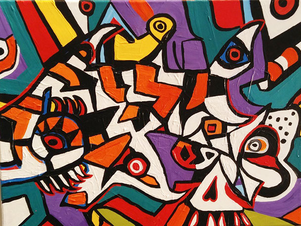 609x458 Crossroads Art Center Jeffro Helm - Helm Painting