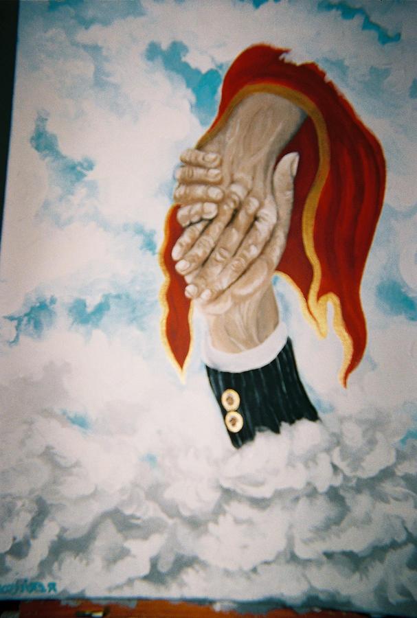 607x900 Helping Hand Painting By Richard Erickson - Helping Hand Painting
