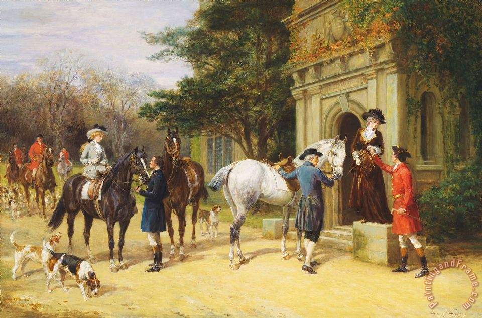 960x633 Heywood Hardy A Helping Hand Painting - Helping Hand Painting