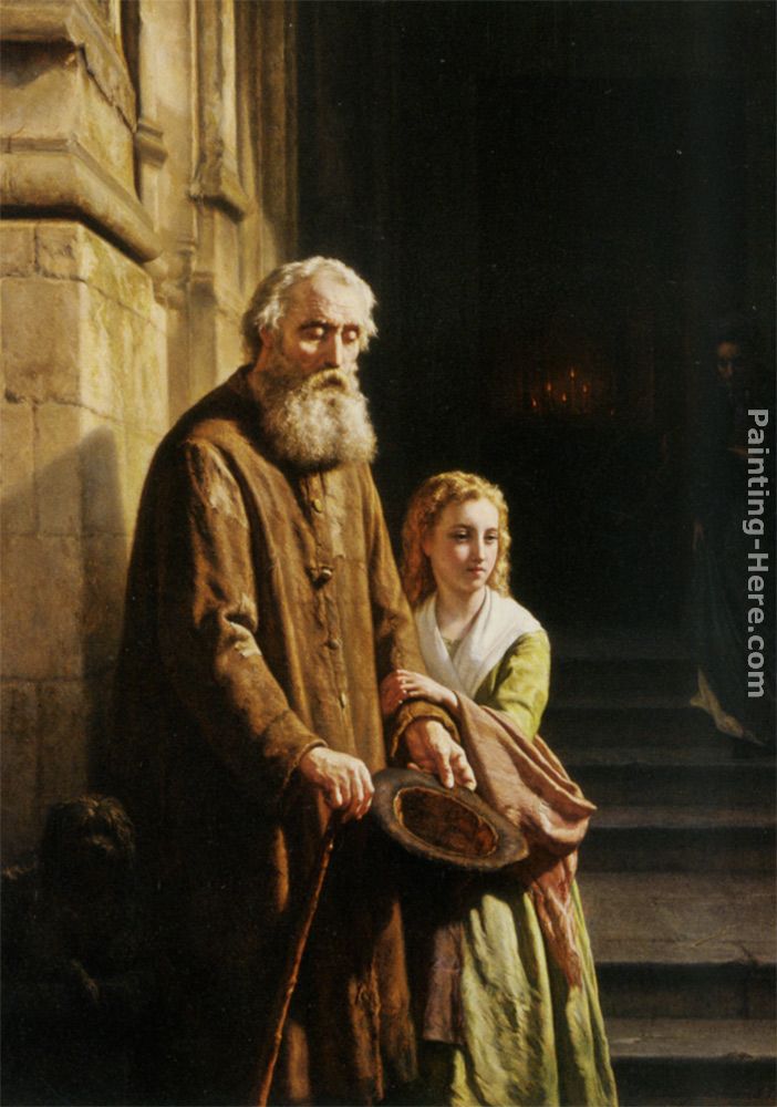 702x1000 Josephus Laurentius Dyckmans A Helping Hand Painting Anysize 50 - Helping Hand Painting