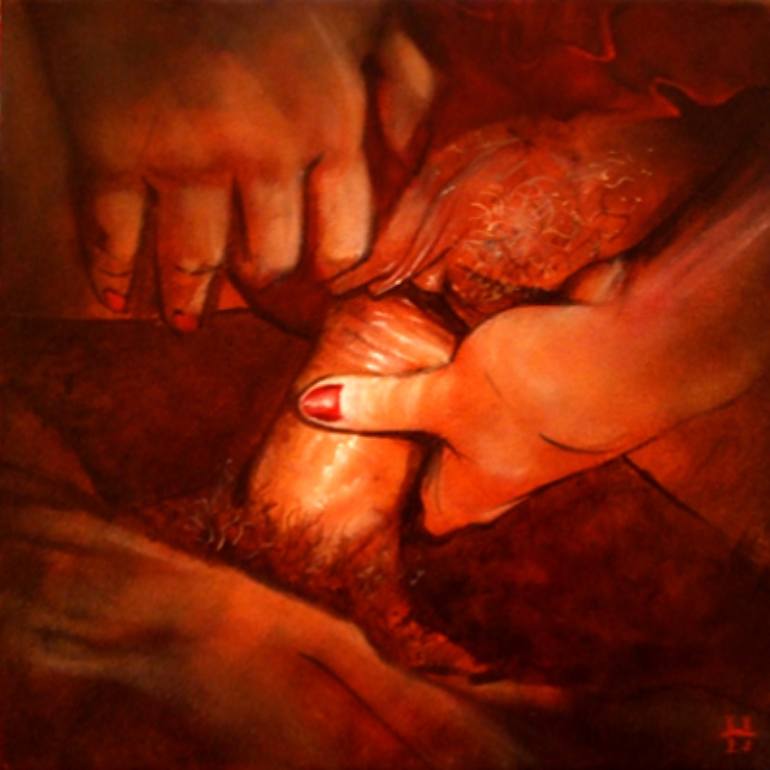 770x770 Saatchi Art Helping Hands Painting By Mr Hues - Helping Hand Painting