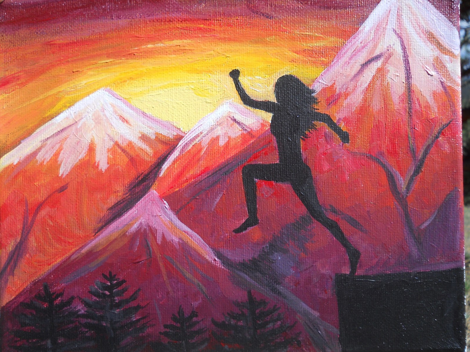 1600x1200 Running Wild In Search Of Happiness, Health And Helping Others - Helping Others Painting
