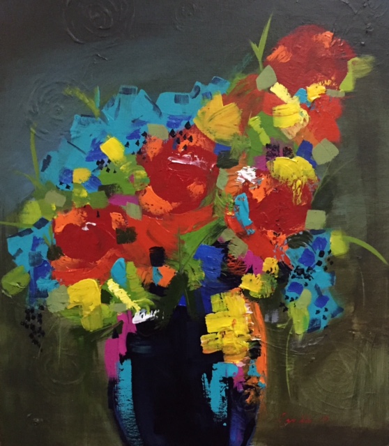 558x640 Candice Griswold - Helping Others Painting