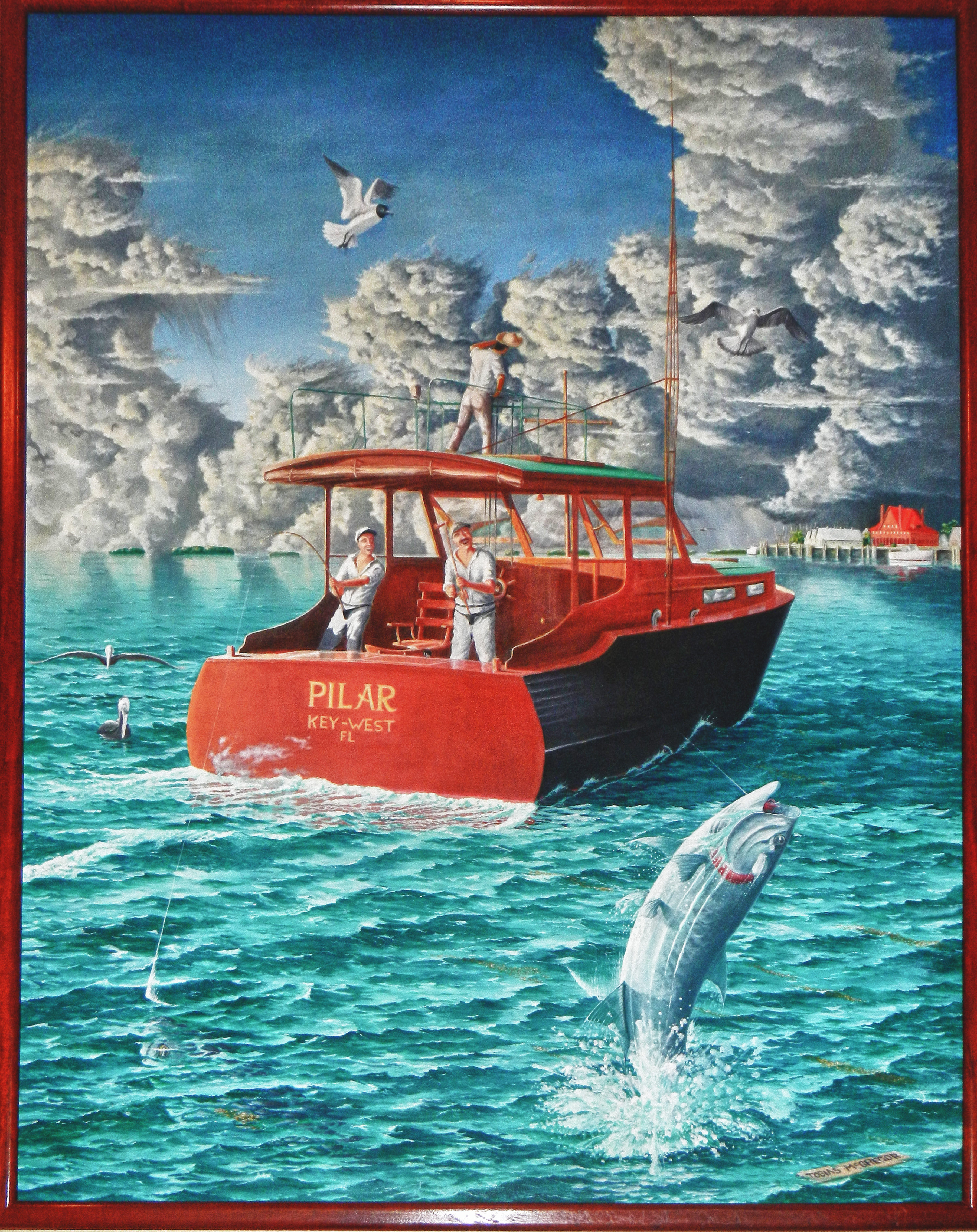 3609x4553 Hemingway Homeless And Loving It! - Hemingway Painting