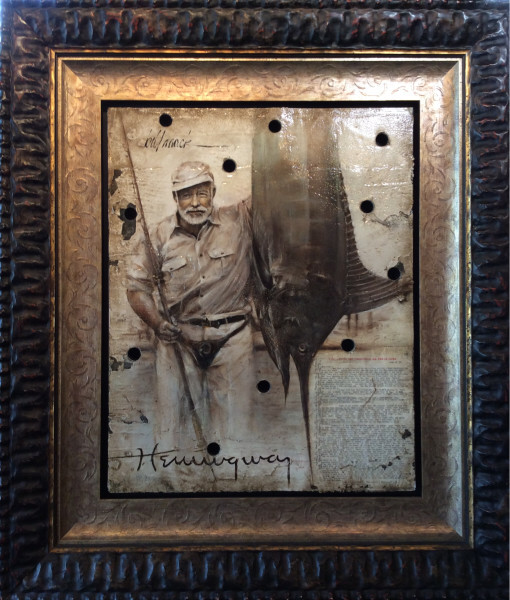 510x600 Key West Galleryhemingway Days 2016 Amp Paintings By Bill Mack - Hemingway Painting