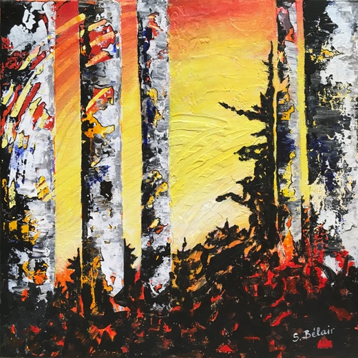 520x520 Review Of The Exhibitions And Painting Of The Week La Pruche (The - Hemlock Painting