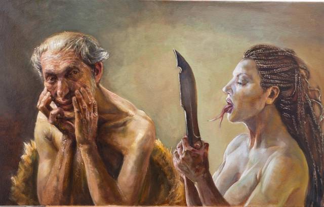640x409 Socrates And Hemlock - Hemlock Painting