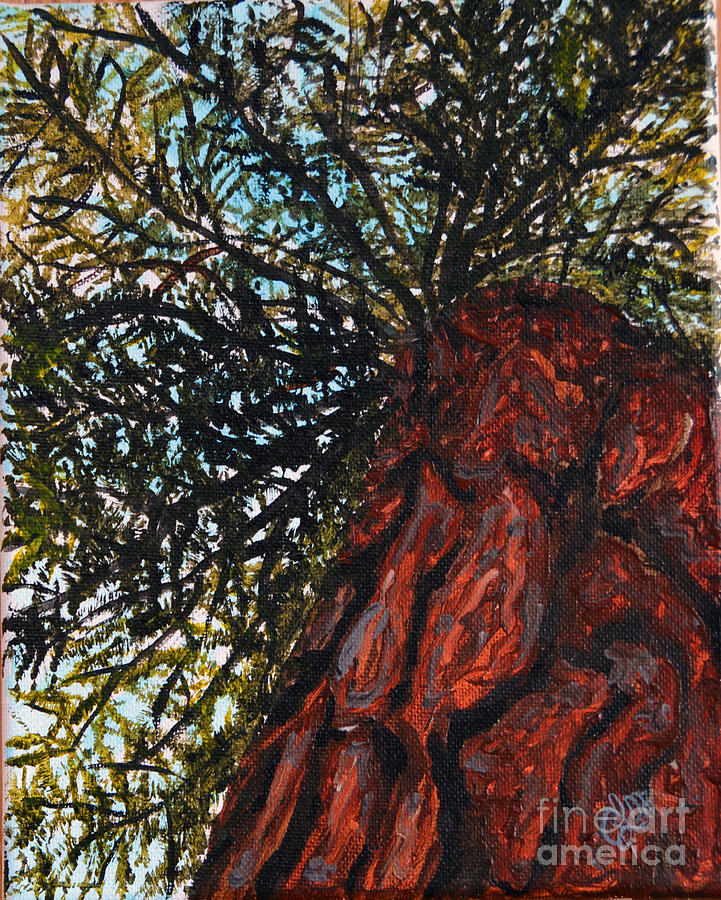 721x900 The Great Hemlock Painting By Christine Dekkers - Hemlock Painting