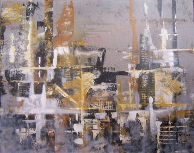 770x606 Saatchi Art Fade Into Gray Painting By Paul Henderson - Henderson Painting