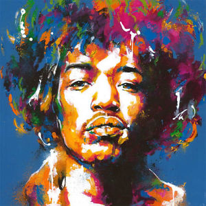 300x300 Top Original Art - Hendrix Painting