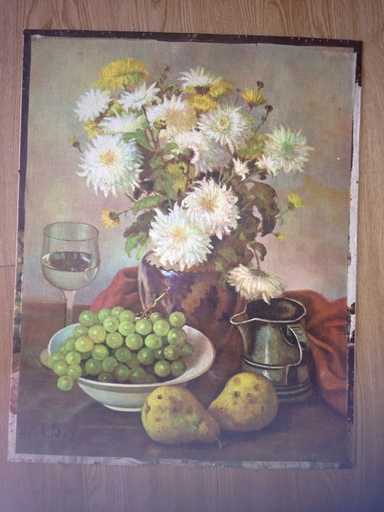 540x720 Still Life By Henk Bos - Henk Bos Painting