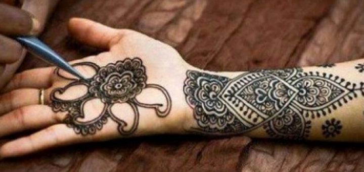 720x340 How To Make A Composition For Henna Painting Xhand - Henna Painting