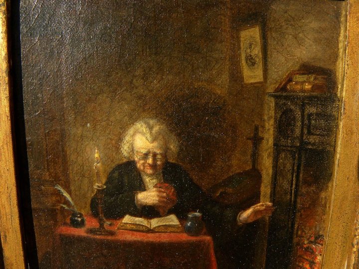 720x540 William J. Hennessy (1839 1917) Fine American Early Oil Painting - Hennessy Painting