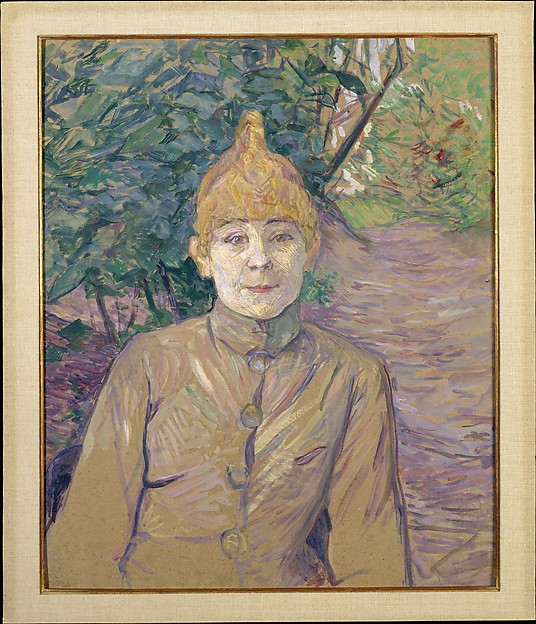 536x624 Henri De Toulouse Lautrec The Streetwalker The Met - Henri Du Bois Painting