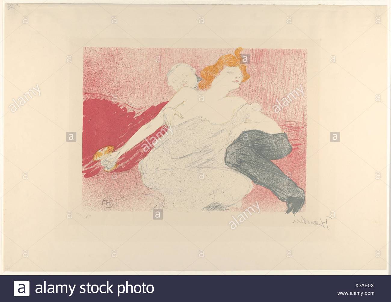 1300x1004 Artist Henri De Toulouse Lautrec (French, Albi 1864 - Henri Du Bois Painting