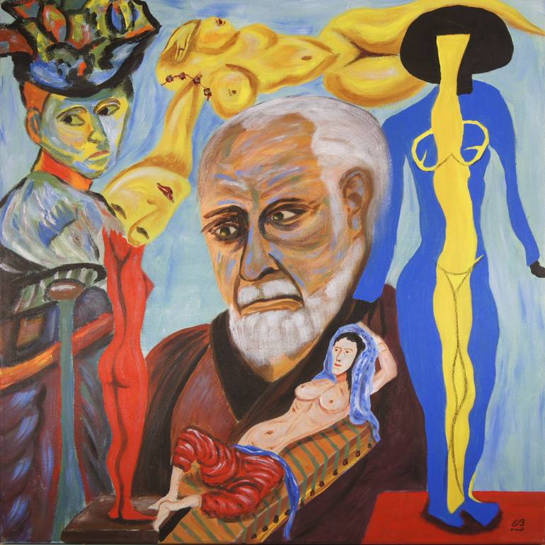770x770 Saatchi Art Odaliske (Henri Matisse) Painting By Erwin Bruegger - Henri Matisse Painting