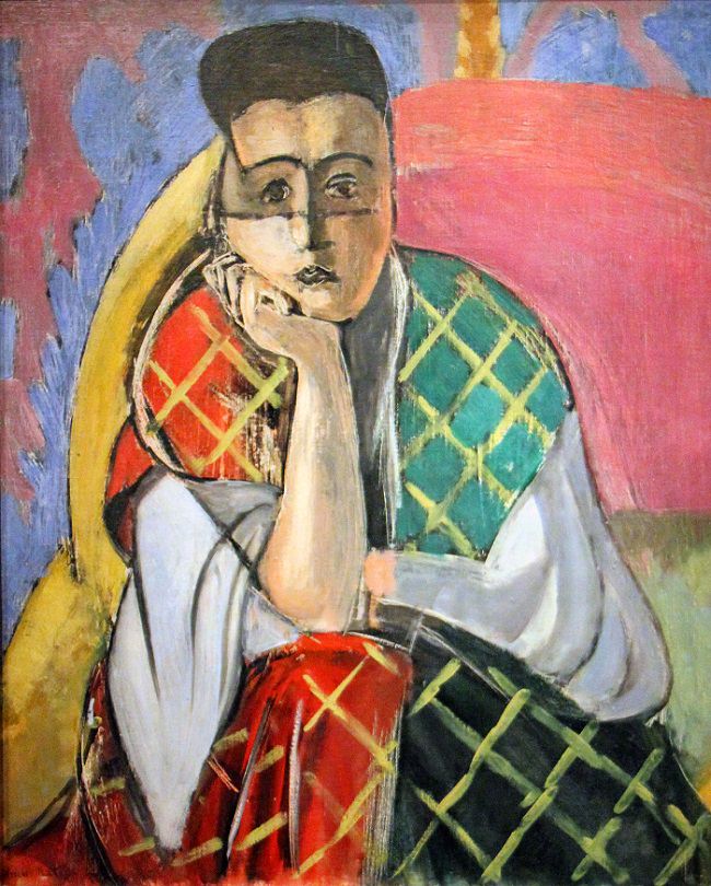 650x810 Woman With A Veil, 1927 By Henri Matisse - Henri Matisse Painting