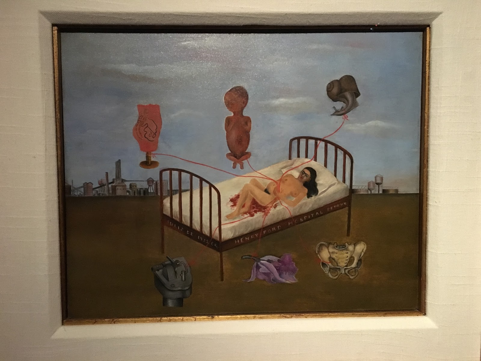 1600x1200 Missives From The Art World The Adventure Continues Mexico City - Henry Ford Hospital Painting