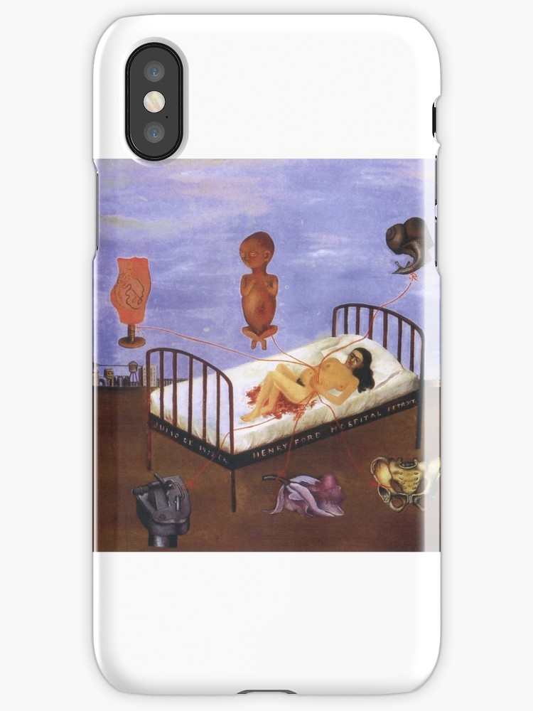 750x1000 Frida Kahlo Henry Ford Hospital Painting Iphone Cases Amp Covers By - Henry Ford Hospital Painting