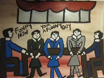 400x300 Henry Hill Goodfella's Original Painting Funny How How Am I Funny - Henry Hill Painting