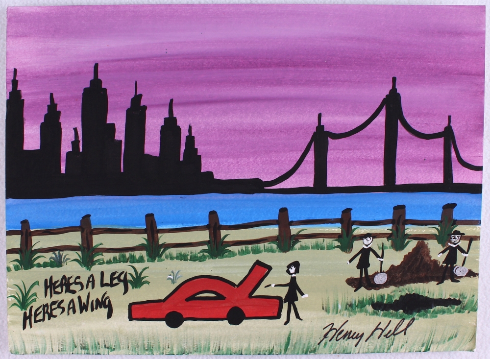 1000x733 Online Sports Memorabilia Auction Pristine Auction - Henry Hill Painting