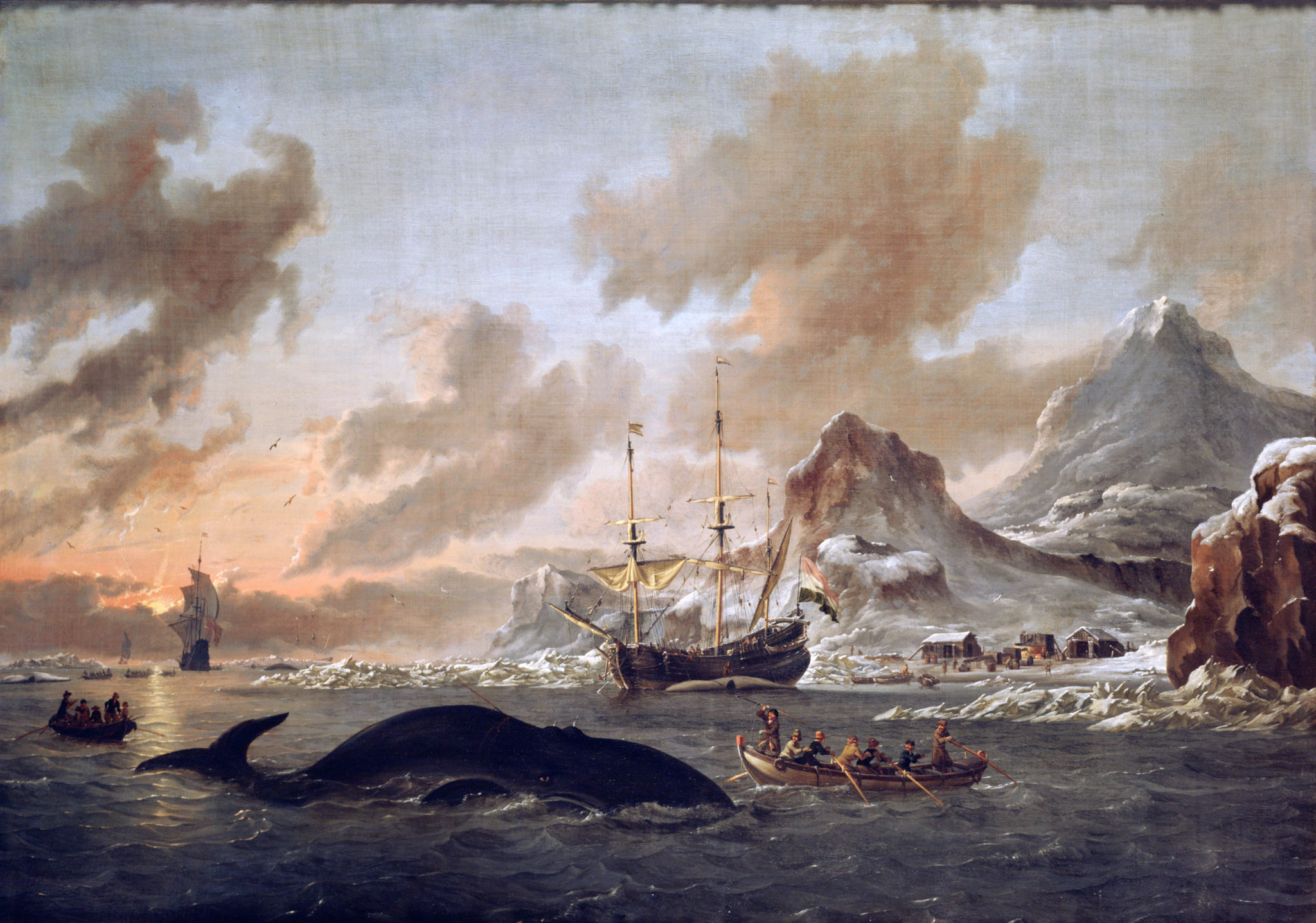 2048x1438 Henry Hudson And The Whalers (Sounds Like A Reggae Band ) - Henry Hudson Painting