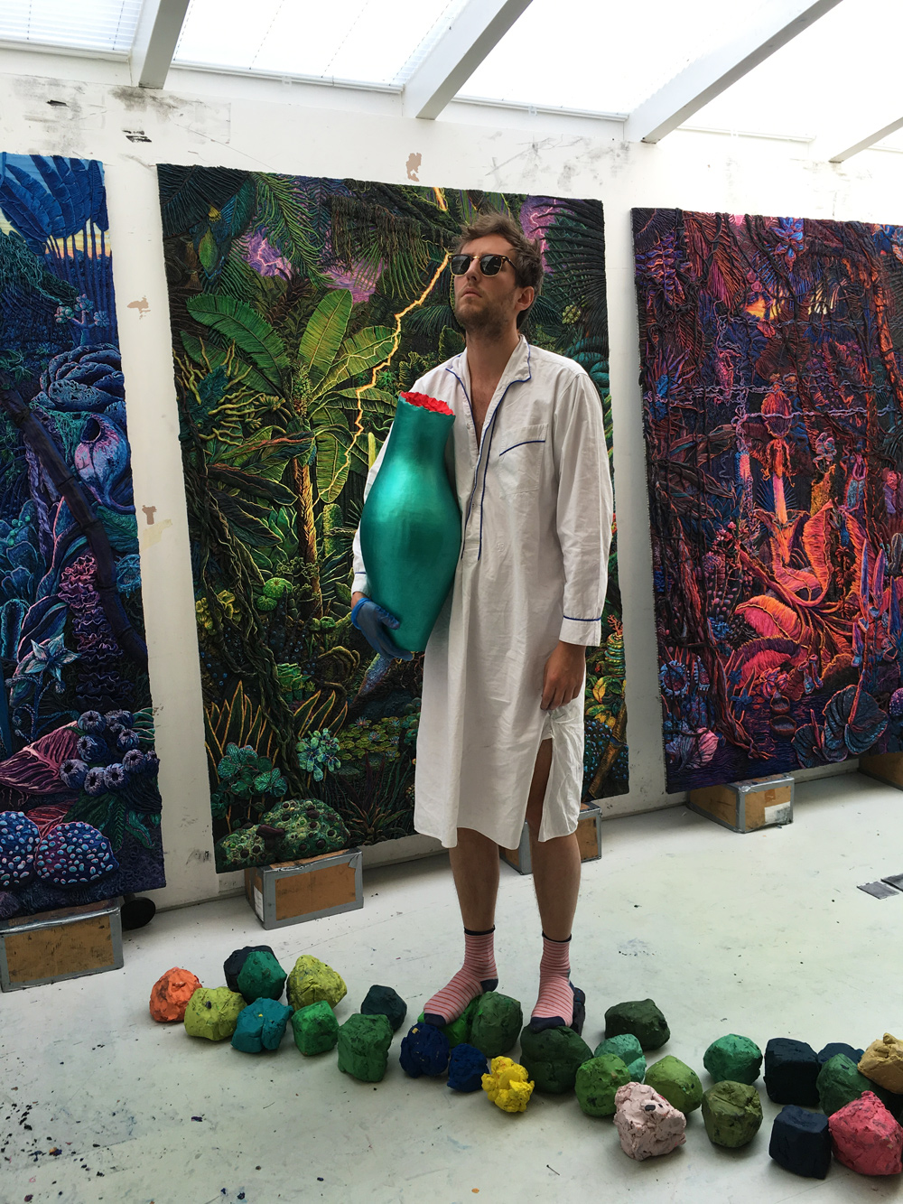 1000x1333 Paintings, Karaoke And Plasticine 5 Questions With Henry Hudson - Henry Hudson Painting