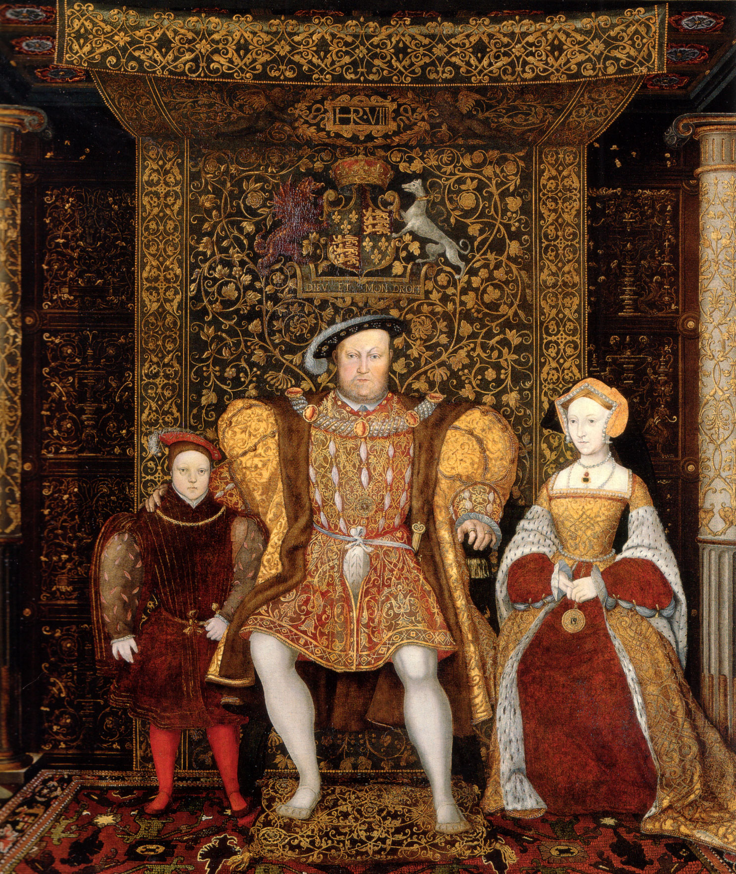 1488x1767 Portraits Of King Henry Viii Family Portraits [Tudor Pictures]. - Henry The 8th Painting