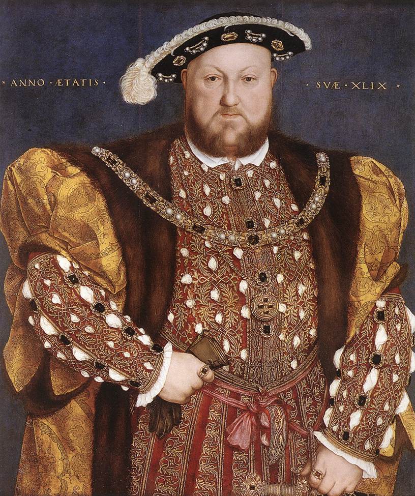 816x975 Filehans Holbein D. J. - Henry Viii Painting