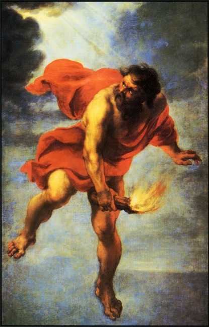 415x647 Prometheus, Pandora - Hephaestus Painting