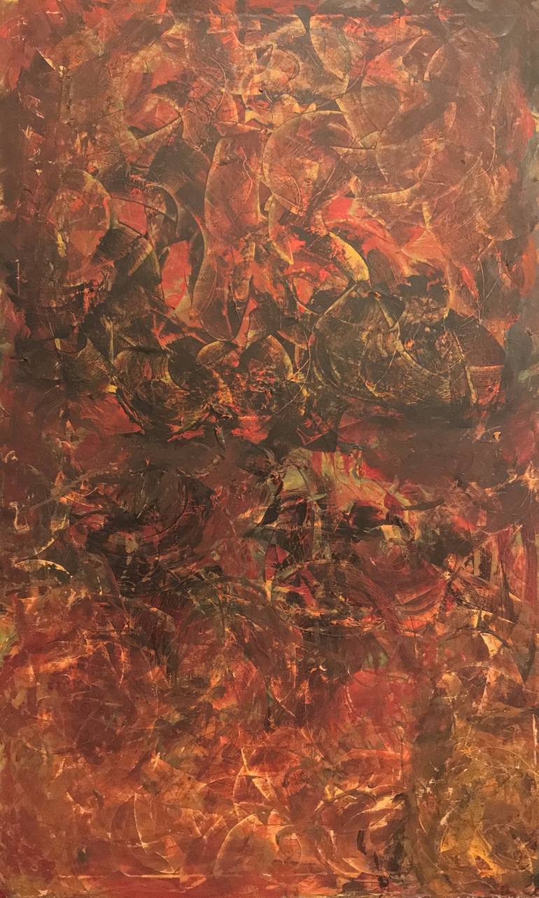 770x1282 Saatchi Art Hephaestus Painting By Bryan Scariano - Hephaestus Painting