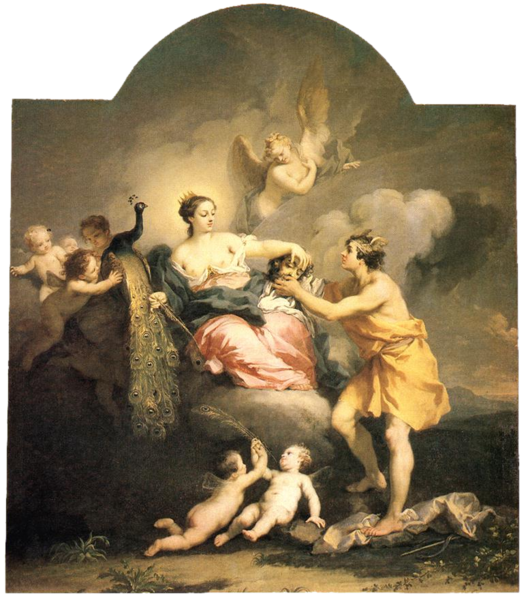 526x600 Hera (Juno) Photo The Head Of Argos - Hera Painting