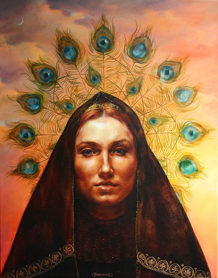 705x900 Hera Painting By Oksana Zhelisko - Hera Painting