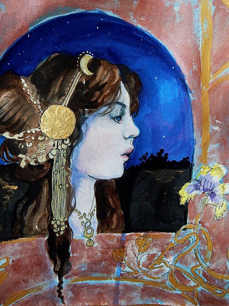 770x1027 Saatchi Art - Hera Painting