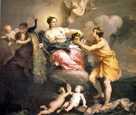 470x400 Httpwww.greek Godsheraimagesjuno Argos.jpg - Hera Painting