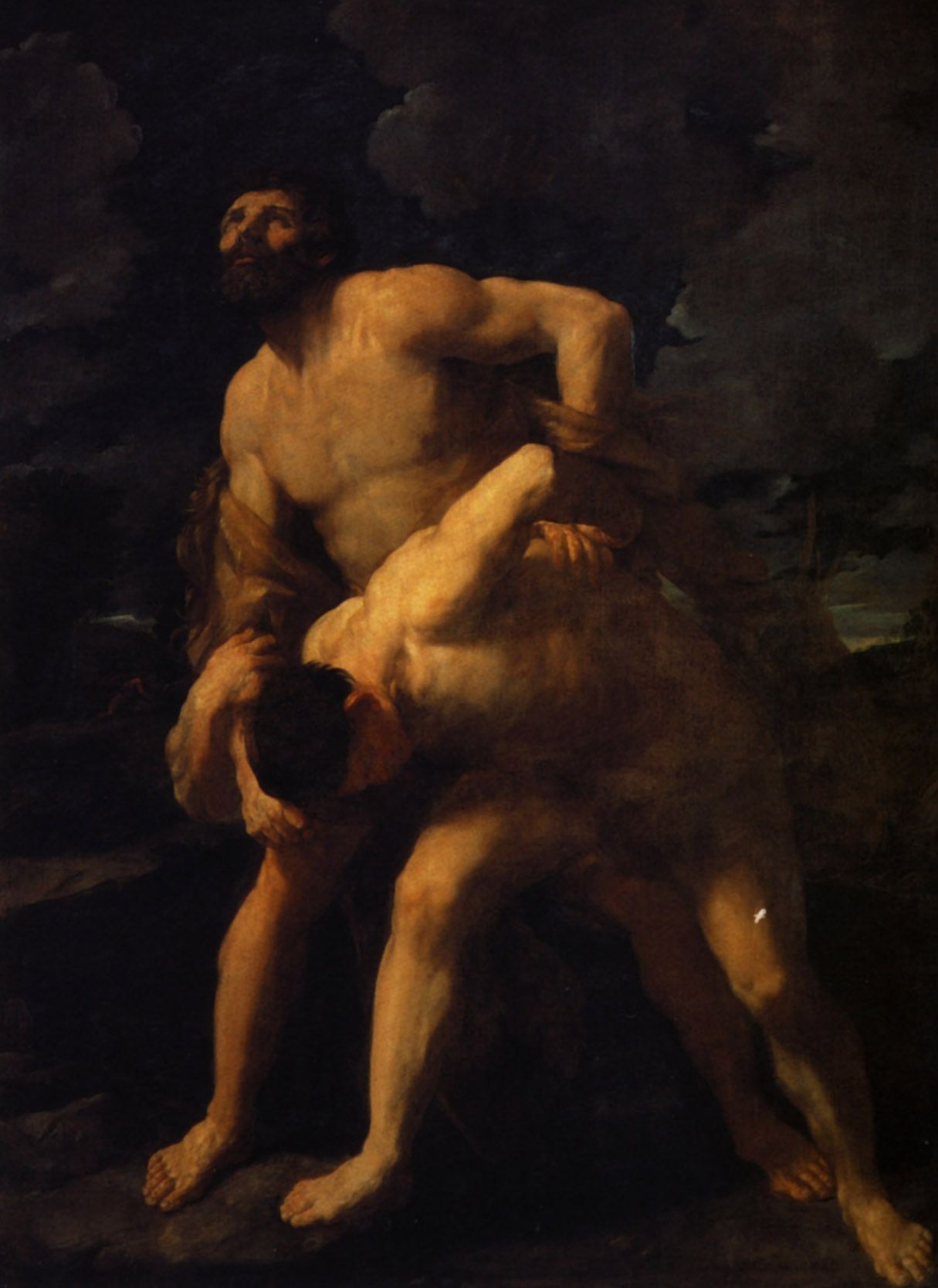 1215x1668 Hercules And Achelous, Artist Guido Reni, Completion Date 1620 - Hercules And Achelous Painting