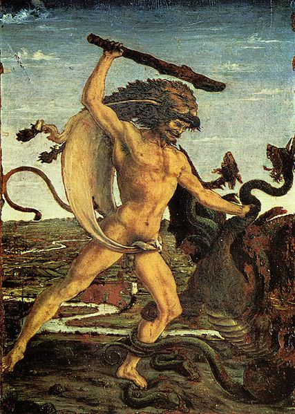 427x599 Hercules And The Hydra (Illustration) - Hercules And The Hydra Painting