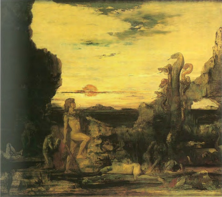 720x639 Filegustave Moreau - Hercules And The Hydra Painting