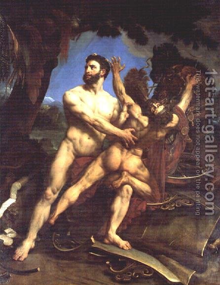 446x578 Hercules And Diomedes Antoine Jean Gros Reproduction 1st Art Gallery - Hercules Painting