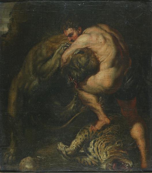 528x600 Hercules And Nemean Lion Rubens, Peter Paul Vampa Search - Hercules Painting