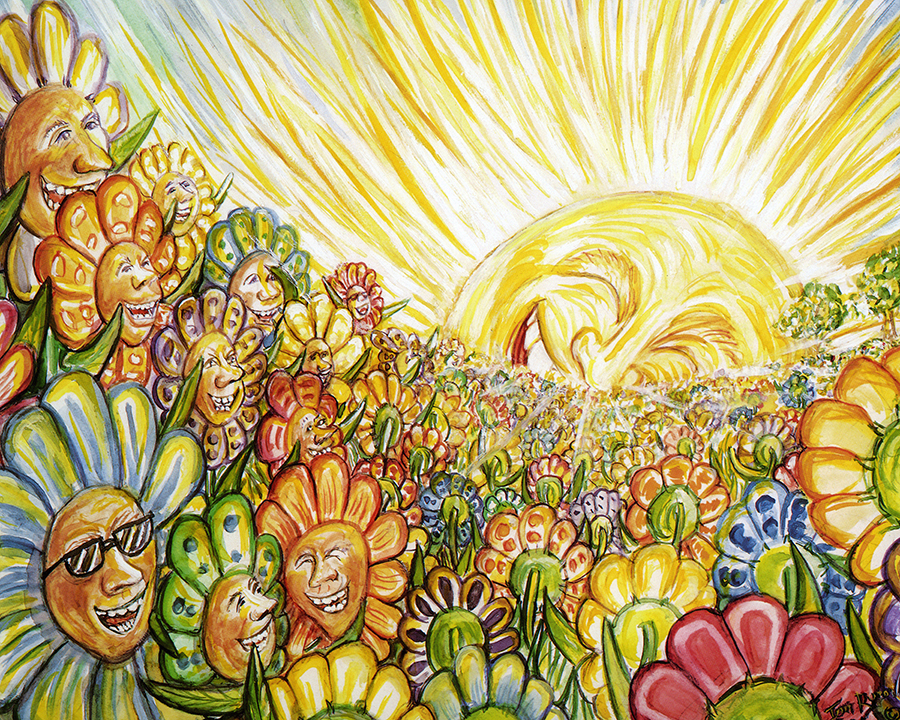 900x720 Here Comes The Sun Ian Russell Gallery Of Fine Art - Here Comes The Sun Painting