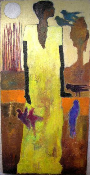 290x564 Here Comes The Sun Goli Mahallati The Onondaga - Here Comes The Sun Painting