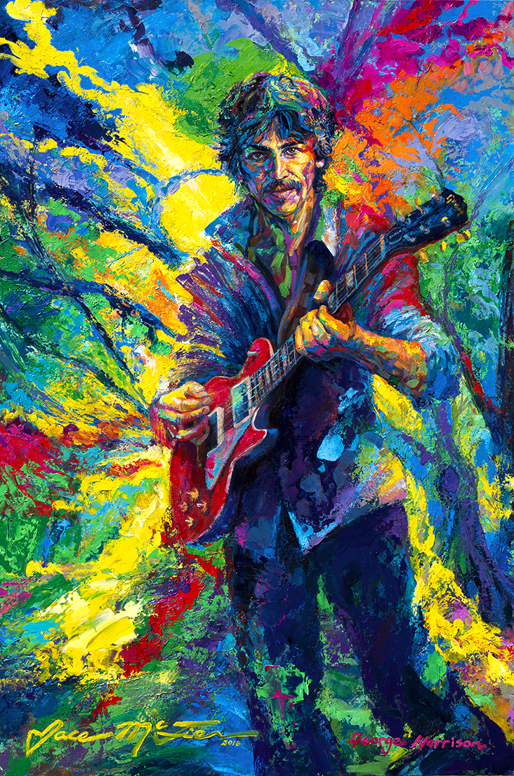 732x1106 Mctier Art Featuring The Art Of Lucy And Jace Mctier - Here Comes The Sun Painting