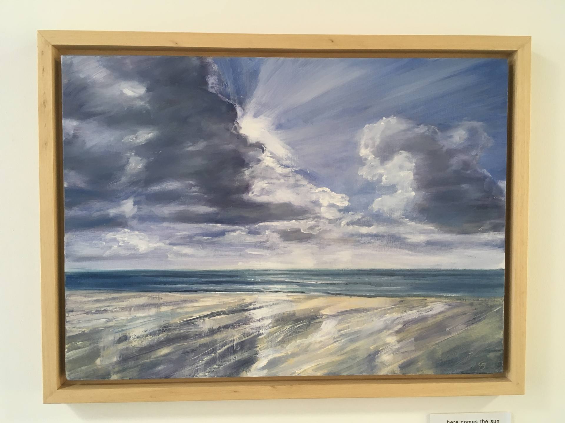 1920x1440 Saatchi Art Here Comes The Sun Painting By Colin Brown - Here Comes The Sun Painting