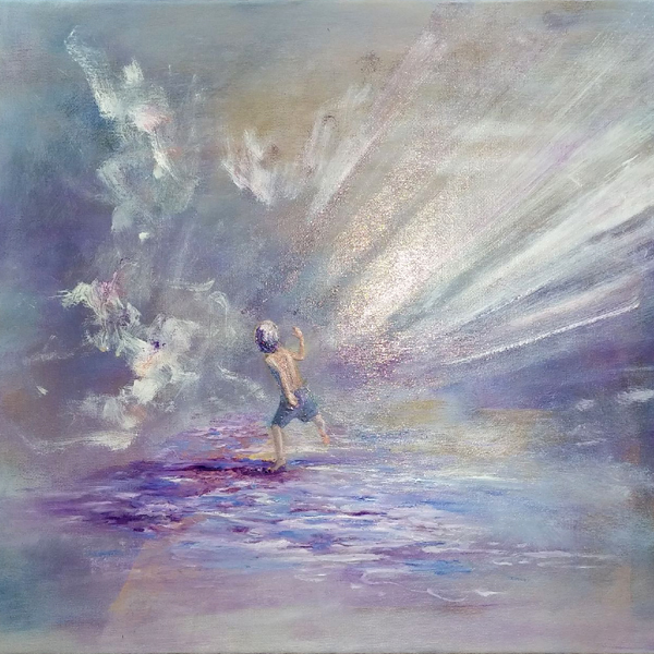 600x600 Fine Art Gifts Amp Meditation Room - Here Comes The Sun Painting