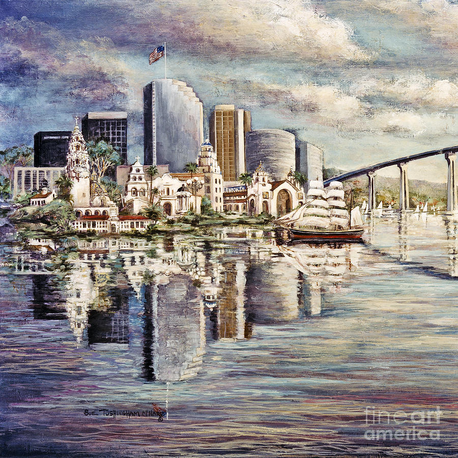 900x900 San Diego Heritage Painting By Glenn Mcnary - Heritage Painting